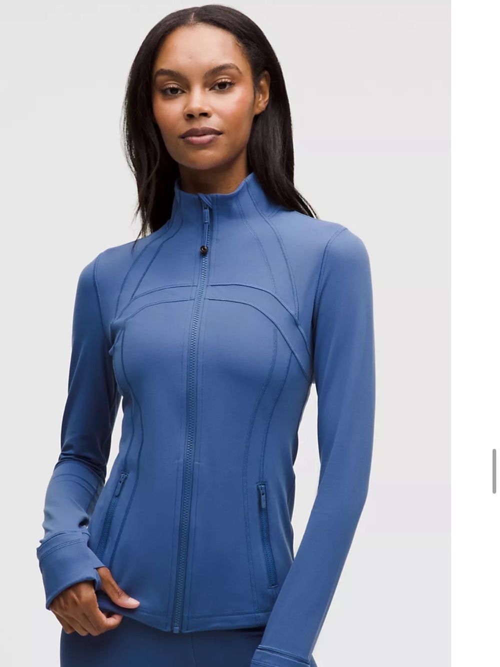 Lululemon Define jacket Nulu in brilliant blue